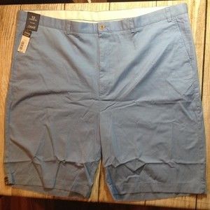 NWT Light Blue Flat front shorts by Roundtree & Yorke size 52